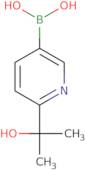 6-(2-Hydroxypropan-2-yl)pyridin-3-yl)boronic acid