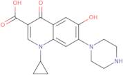 6-Hydroxy-6-defluoro ciprofloxacin hydrochloride