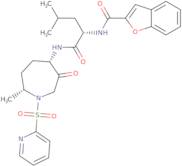 N-[(1S)-1-[[[(4S,7R)-Hexahydro-7-methyl-3-oxo-1-(2-pyridinylsulfonyl)-1H-azepin-4-yl]amino]carbony…