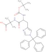 Boc-His(Trt)-Aib-OH