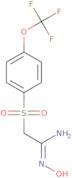 2-(Hydroxyimino)-1-((4-(trifluoromethoxy)phenyl)sulfonyl)eth-2-ylamine