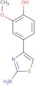 4-(4-Hydroxy-3-methoxyphenyl)-1,3-thiazol-2-amine