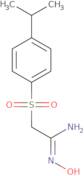 2-(hydroxyimino)-1-((4-(isopropyl)phenyl)sulfonyl)eth-2-ylamine