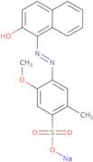 4-[(2-hydroxy-1-naphthalenyl) azo]-5-methoxy-2-methylbenzenesulfonic acid