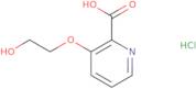 3-(2-Hydroxyethoxy)-2-pyridinecarboxylic acid