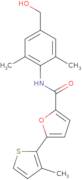 N-[4-(Hydroxymethyl)-2,6-dimethylphenyl]-5-(3-methyl-2-thienyl)-2-furancarboxamide