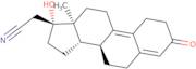 (17a)-17-Hydroxy-3-oxo-19-norpregna-4,9-diene-21-nitrile