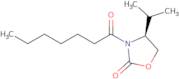 3-Heptanoyl-4-(S)-isopropyl-oxazolidin-2-one