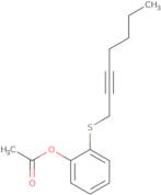 2-(2-Heptynylthio)-phenol acetate