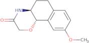 (+)-3,4,4a,5,6,10b-Hexahydro-9-methoxy-2H-naphtho[1,2-b][1,4]oxazin-3-one