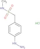 4-Hydrazino-N-methyl benzene methanesulfonamide, hydrochloride (1:1)