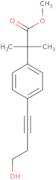 4-(4-Hydroxy-1-butynl)-a,a-dimethylbenzeneacetic acid methyl ester