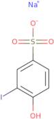 4-Hydroxy-3-iodobenzenesufonic acid, sodium salt