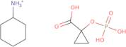 1-Hydroxycyclopropanecarboxylic acid phosphate, biscyclohexylamine salt