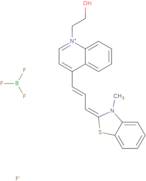 1-(2-Hydroxyethyl)-4-[3-(3-methyl-2(3H)-benzothiazolylidene)-1-propen-1-yl]quinolinium tetrafluoroborate