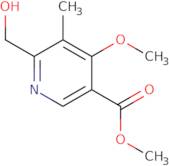 6-(Hydroxymethyl)-4-methoxy-5-methyl nicotinic acid methyl ester