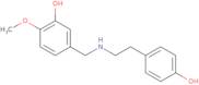 N-(p-Hydroxyphenethyl)-N-(3-hydroxy-4-methoxy)benzylamine