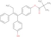 (E)-1-(4-Hydroxyphenyl)-1-[4-(trimethylacetoxy)phenyl]-2-phenylbut-1-ene