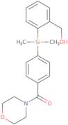 {4-[(2-HydroxyMethyl-phenyl)-diMethyl-silanyl]-phenyl}-Morpholin-4-yl-Methanone