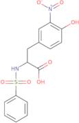 (S)-3-(4-Hydroxy-3-Nitrophenyl)-2-(Phenylsulfonamido)PropanoicAcid