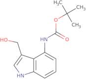 (3-Hydroxymethyl-1H-indol-4-yl)-carbamic acid tert-butyl ester