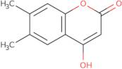 4-Hydroxy-6,7-dimethylcoumarin