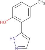 3-(2-Hydroxy-5-methylphenyl)pyrazole