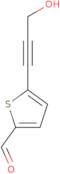 5-(3-Hydroxyprop-1-yn-1-yl)thiophene-2-carbaldehyde