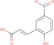 2-Hydroxy-5-nitrocinnamic acid