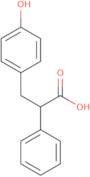 3-(4-hydroxyphenyl)-2-phenylpropanoic acid