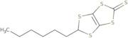 5-Hexyl-1,3-dithiolo[4,5-d][1,3]dithiole-2-thione