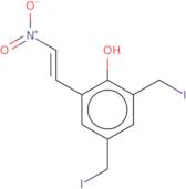 2-Hydroxy-3,5-Diiodomethylnitrostyrene