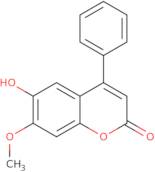 6-Hydroxy-7-methoxy-4-phenylcoumarin