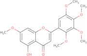 5-Hydroxy-7,2',3',4',5'-pentamethoxyflavone