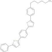 4''-Hexyl-1,4-bis(5-phenyl-2-thienyl)benzene