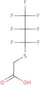 [(Heptafluoropropyl)Sulfanyl]Acetic Acid