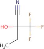 2-Hydroxy-2-(trifluoromethyl)butanenitrile