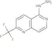 5-Hydrazino-2-(trifluoromethyl)-1,6-naphthyridine