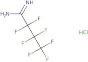 2,2,3,3,4,4,4-Heptafluorobutanimidamide Hydrochloride (1:1)