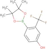 4-Hydroxy-2-(trifluoroMethyl)phenylboronic acid, pinacol ester