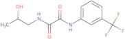 N-(2-Hydroxypropyl)-N'-[3-(trifluoromethyl)phenyl]ethanediamide