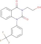 3-(2-Hydroxyethyl)-1-[3-(Trifluoromethyl)Phenyl]Quinazoline-2,4-Dione