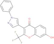 7-Hydroxy-3-(1-Phenyl-1H-Pyrazol-4-Yl)-2-Trifluoromethyl-Chromen-4-One