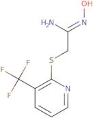 N'-Hydroxy-2-{[3-(Trifluoromethyl)-2-Pyridinyl]Sulfanyl}Ethanimidamide