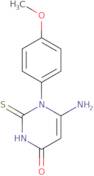 6-Amino-1-(4-methoxyphenyl)-2-sulfanylidene-1,2,3,4-tetrahydropyrimidin-4-one