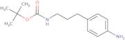 tert-Butyl N-[3-(4-aminophenyl)propyl]carbamate