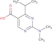 2-(Dimethylamino)-4-(propan-2-yl)pyrimidine-5-carboxylic acid