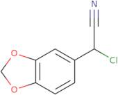 2-(Benzo[D][1,3]dioxol-5-yl)-2-chloroacetonitrile