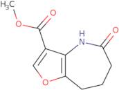 Methyl 5-oxo-4H,5H,6H,7H,8H-furo[3,2-b]azepine-3-carboxylate