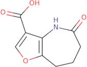 5-Oxo-4H,5H,6H,7H,8H-furo[3,2-b]azepine-3-carboxylic acid
